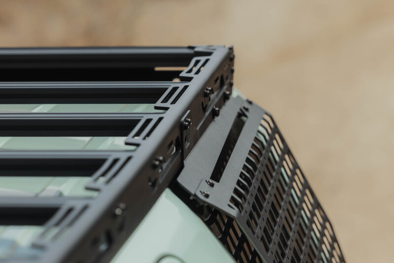 Toyota 4Runner Exterior Window Molle - Driver Side - DV8 Offroad - For DV8 Roof Rack - Black Powder Coated - `25-`26